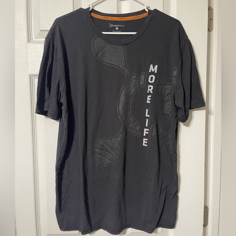 L Orangetheory Fitness Black TShirt